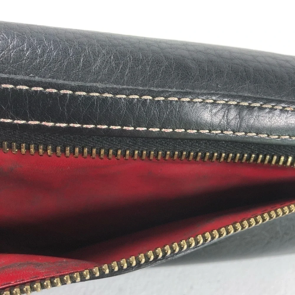 VINTAGE Buxton Clutch Wallet Zipper - Picture 3 of 11